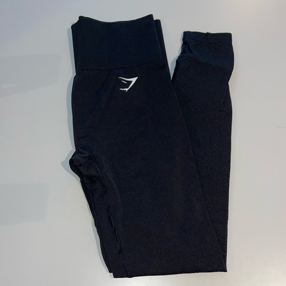 Gymshark Vital Seamless Leggings - Black, Small